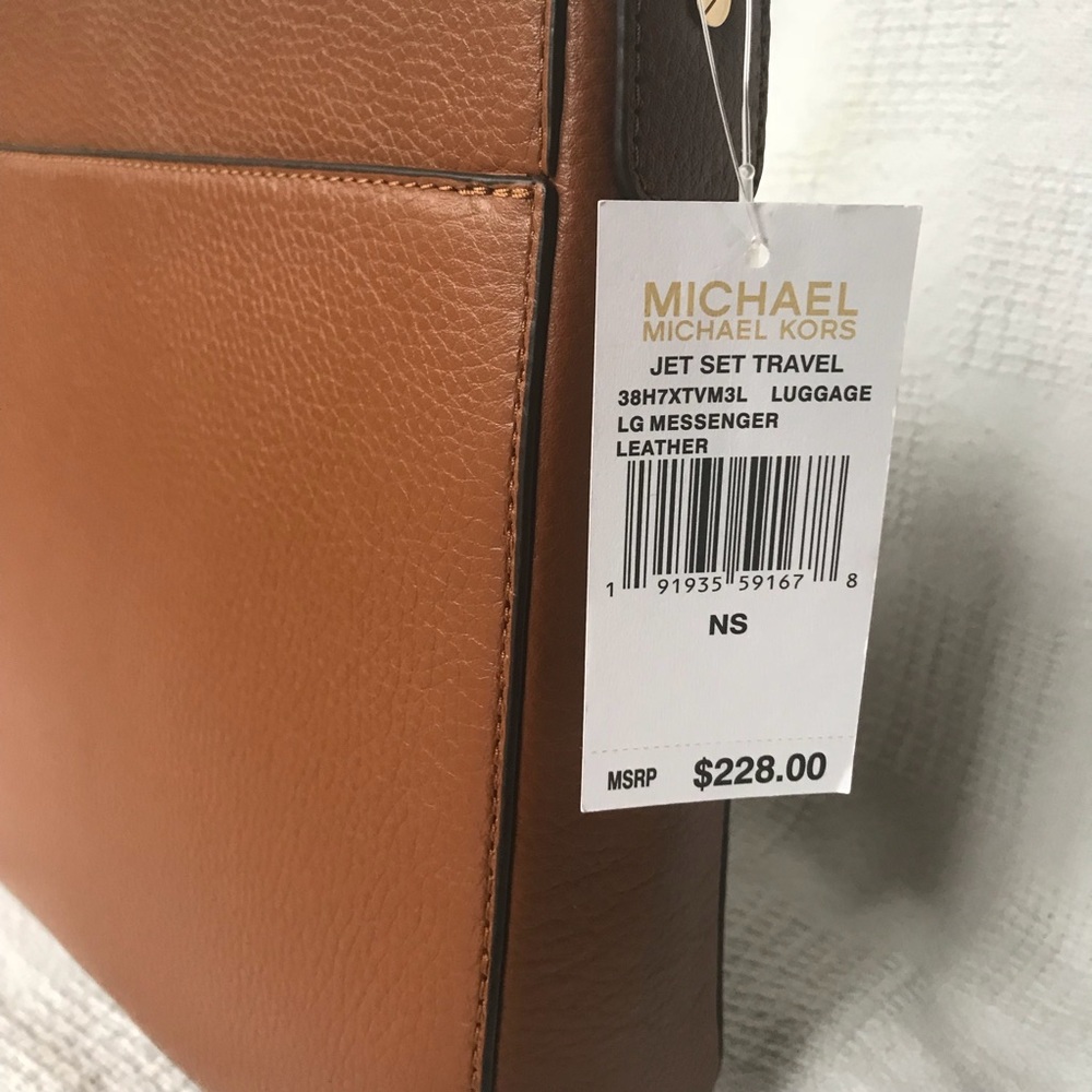 LAST 1 ⭐️ New MK pebble leather messenger brown - Picture 5 of 7